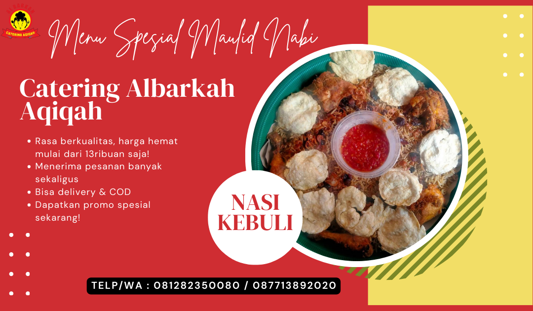 Catering Albarkah Aqiqah Penyedia Catering Nasi Kebuli